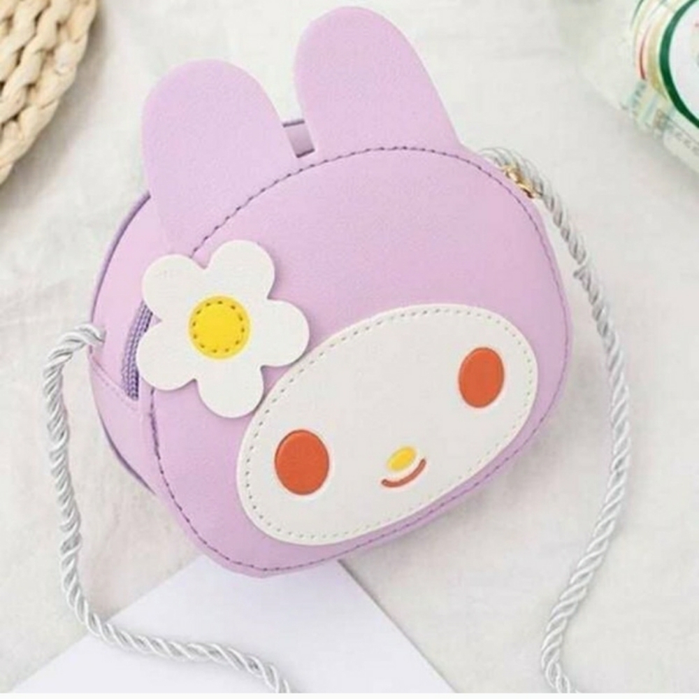 New Girls Cartoon Design Crossbody Bag (Rabbit)